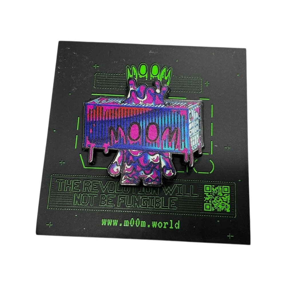 m00m world Limited Edition Enamel Pin